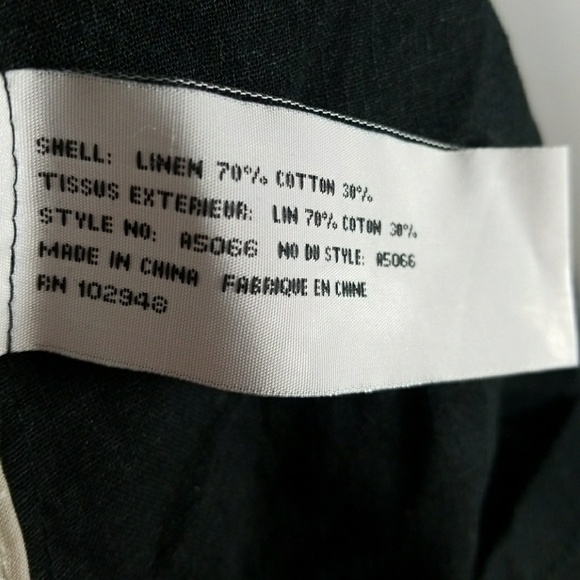 ❤️ Tulle Linen black skirt size medium - Picture 5 of 6